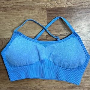 Moyooga Strappy Padded Seamless Sports Bra